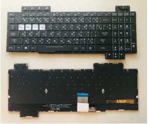 Asus Keyboard คีย์บอร์ด  GL504 GL504G GL504GM  ภาษาไทย อังกฤษ   รบกวนแกะเทียบตำแหน่งยึดน็อตกับสายไฟ back light ก่อนสั่งนะครับ